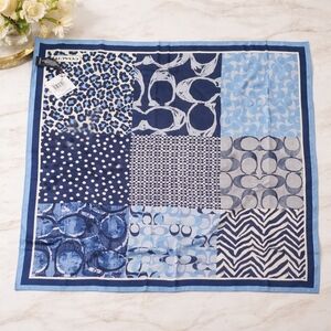 Coach Patchwork Neck Scarf